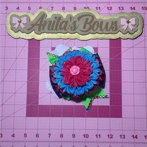 Cute Flower Designed Hair Bow